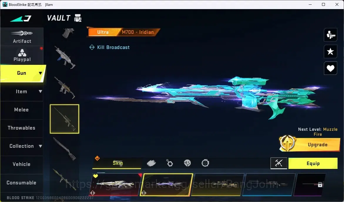 Blood Strike Accounts ASIA |EVO PIVOT |5 ETERNAL: Vector, KAG-6, M700, A image 15