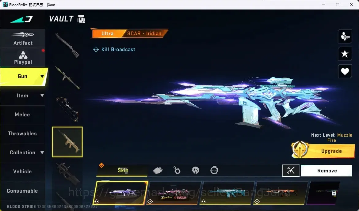 Blood Strike Accounts ASIA |EVO PIVOT |5 ETERNAL: Vector, KAG-6, M700, A image 16