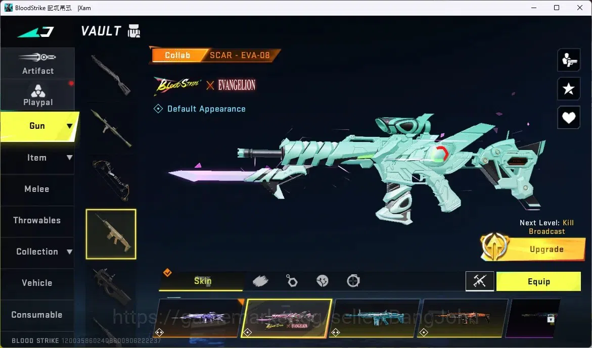 Blood Strike Accounts ASIA |EVO PIVOT |5 ETERNAL: Vector, KAG-6, M700, A image 17