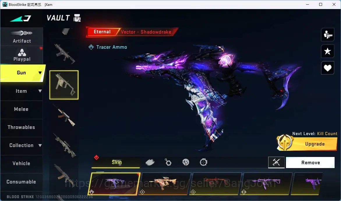 Blood Strike Accounts ASIA |EVO PIVOT |5 ETERNAL: Vector, KAG-6, M700, A image 8