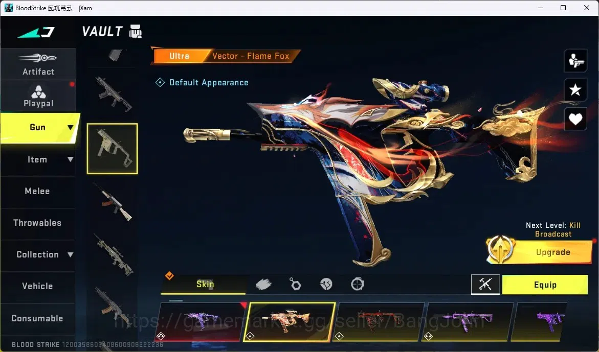 Blood Strike Accounts ASIA |EVO PIVOT |5 ETERNAL: Vector, KAG-6, M700, A image 9