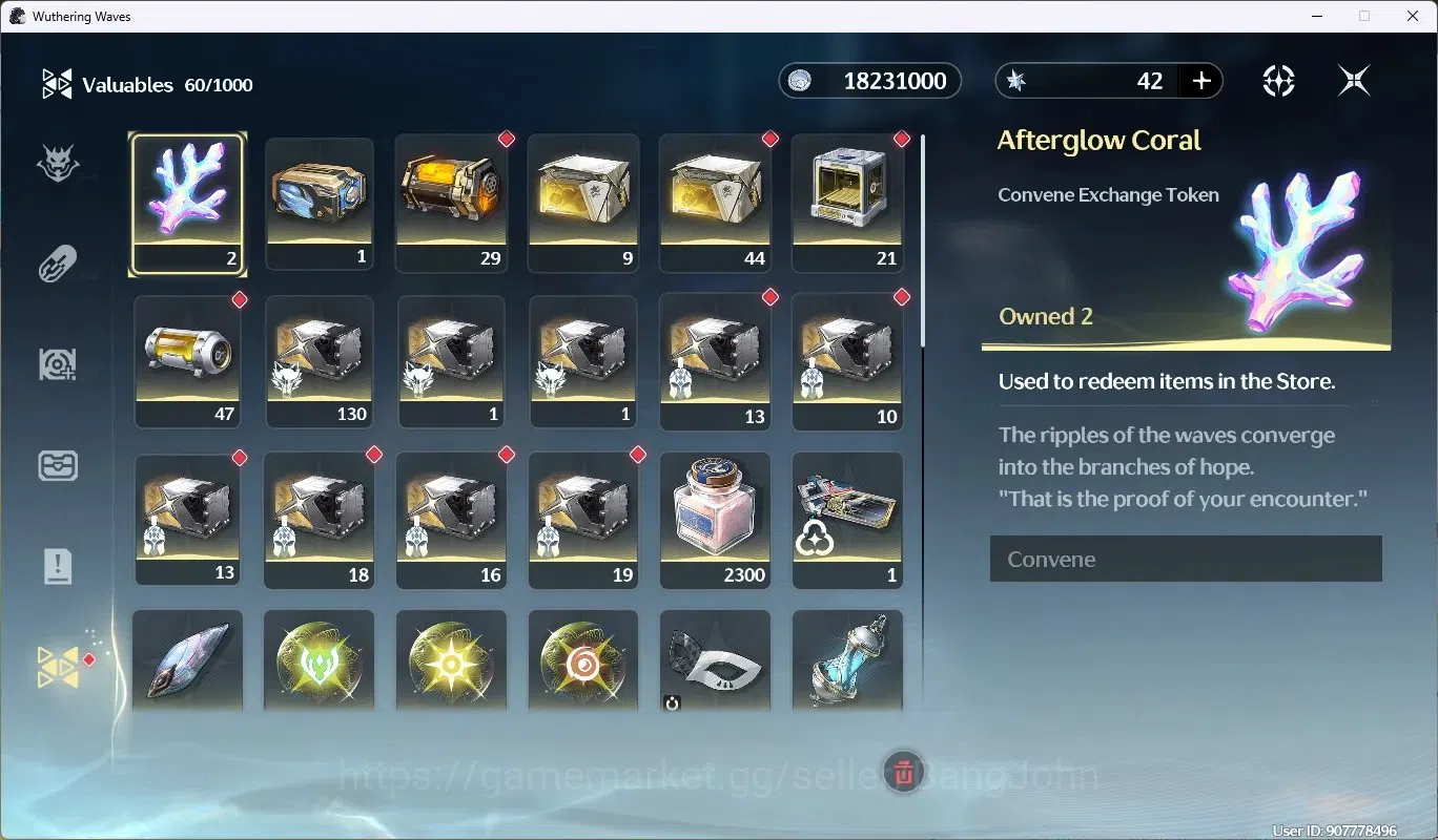 Wuthering Waves Accounts SEA | UL 49 | Rank 5 | 2 Char Limited Cartethyia R image 10