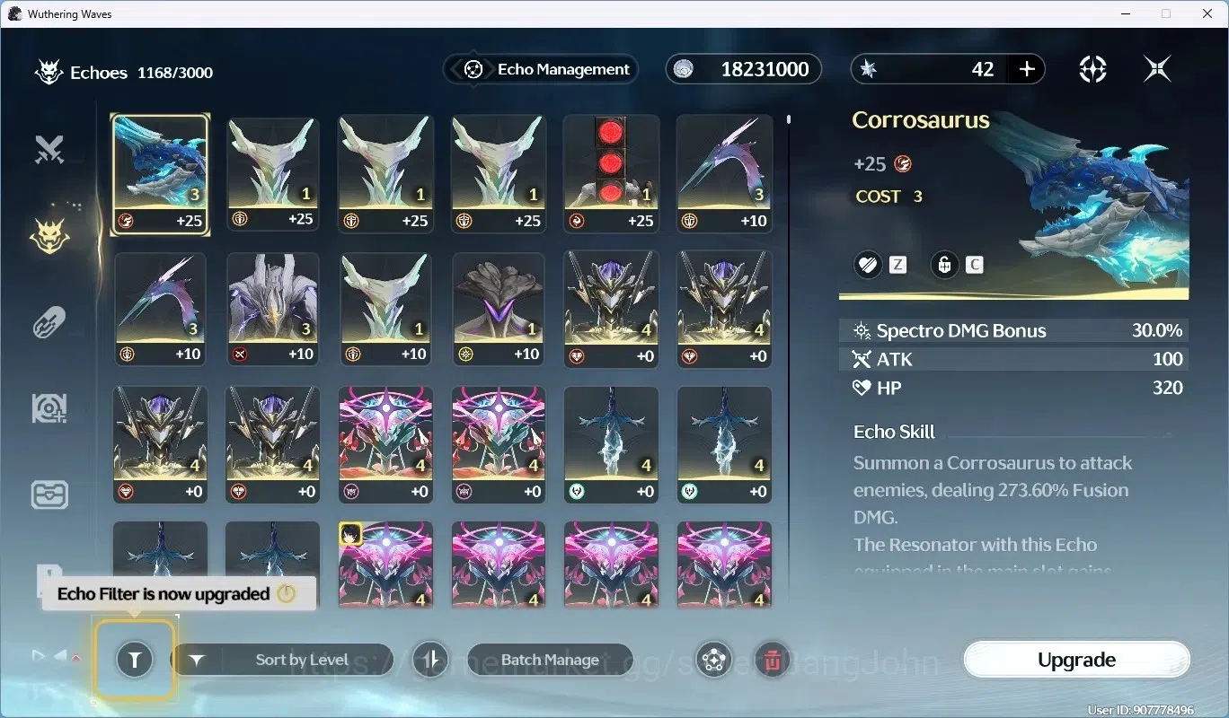 Wuthering Waves Accounts SEA | UL 49 | Rank 5 | 2 Char Limited Cartethyia R image 5