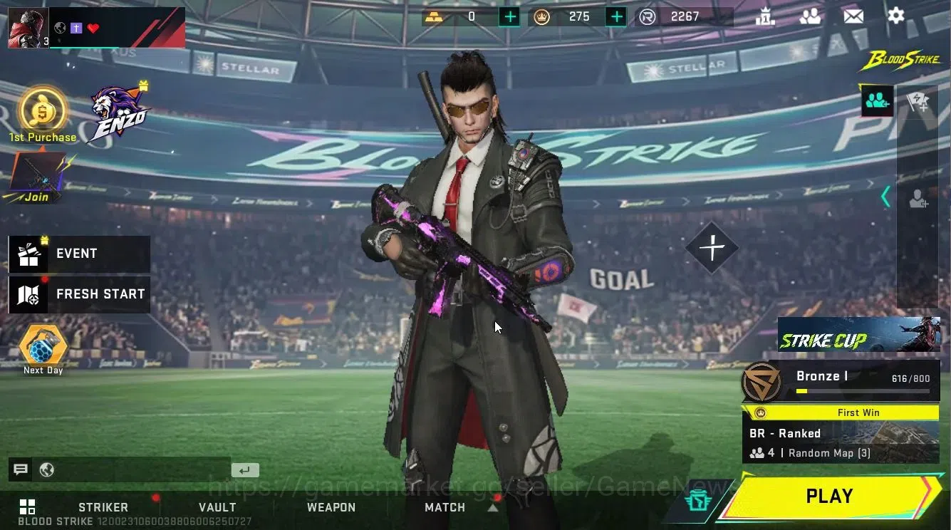 Blood Strike Accounts ASIA|ULTRA Striker[ZERO-Agent Zero]|Legendary [MCX image 2