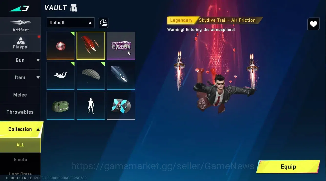 Blood Strike Accounts ASIA|ULTRA Striker[ZERO-Agent Zero]|Legendary [MCX image 8