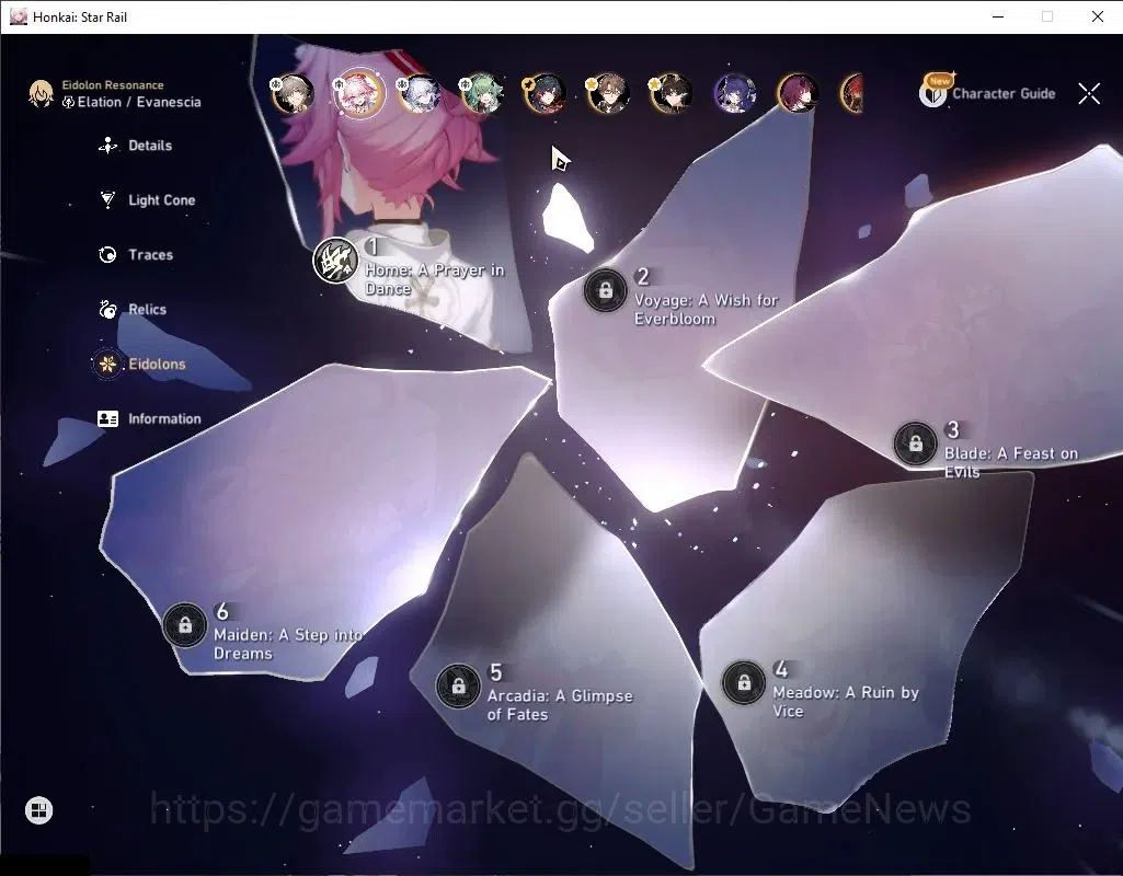 Honkai Star Rail Accounts Asia|TL 62|6 Limited|EvanesciaE1+Sign,Mortenax,Yao image 5