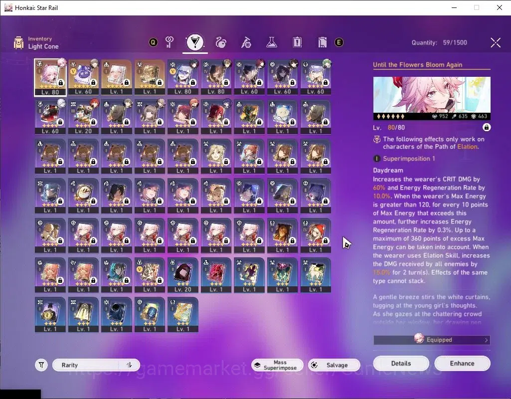Honkai Star Rail Accounts Asia|TL 62|6 Limited|EvanesciaE1+Sign,Mortenax,Yao image 7