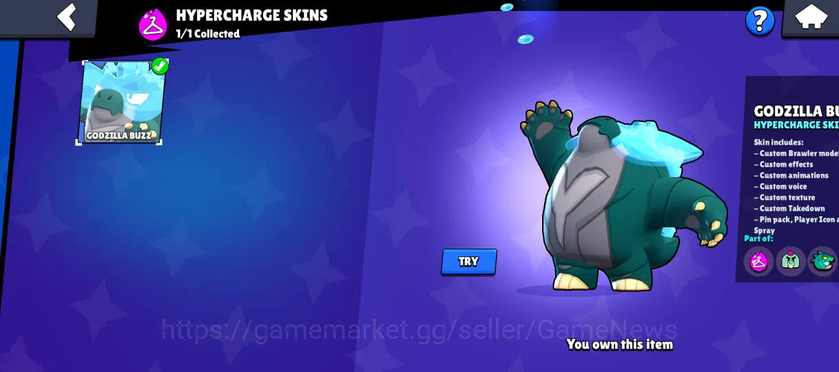 Brawl Stars Accounts Protect Off |30K Thropy| 66 Brawlers | 1 Hyperchar image 2