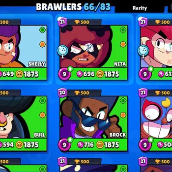Brawl Stars Accounts Protect Off |30K Thropy| 66 Brawlers | 1 Hypercharge 1 Mythic 16 Epic | Take Email | Check SS (BRS704)