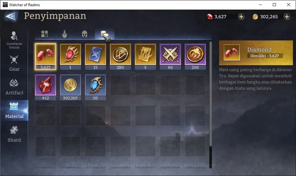 Watcher of Realms Accounts GLOBAL 60x|Lv 56|1,8M Power|3K Gems|2 Lord[Praetus image 18