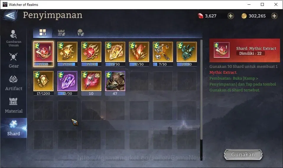 Watcher of Realms Accounts GLOBAL 60x|Lv 56|1,8M Power|3K Gems|2 Lord[Praetus image 19