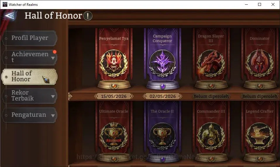 Watcher of Realms Accounts GLOBAL 60x|Lv 56|1,8M Power|3K Gems|2 Lord[Praetus image 4