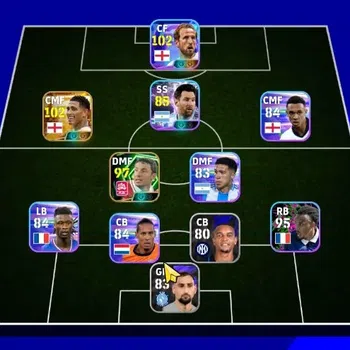 eFootball Accounts Legends & Iconic Players Android|Big Time Jude Bellingham 11 Jul'26|Epic Mark van Bommel,Showtime Harry