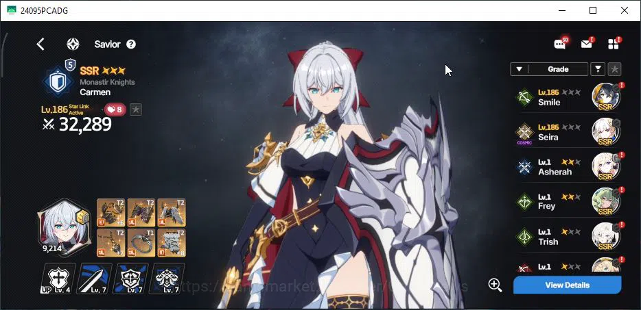 StarSavior Accounts Global|Lv 93|30 SSR[(Rosaria,Asherah Waltz,Carmen, image 12