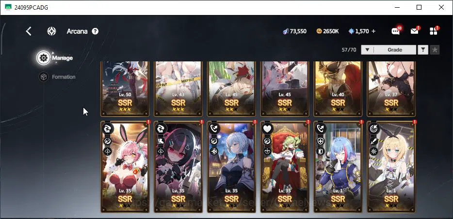 StarSavior Accounts Global|Lv 93|30 SSR[(Rosaria,Asherah Waltz,Carmen, image 14