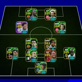 eFootball Accounts Legends & Iconic Players 3285+ Team I Messi 108 I Suarez 107 I  Eto 106 I RummI 106 I Maldini 105 I