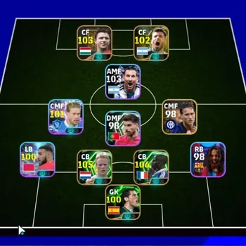 eFootball Accounts Legends & Iconic Players Android|Power 3048|Epic Lilian Thuram,Ronald Koeman,Fenec Puskas,Sergio