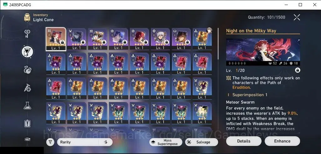 Honkai Star Rail Accounts Asia|TL 4|2 Golden Companion Spirit|2 Limited|Evan image 4