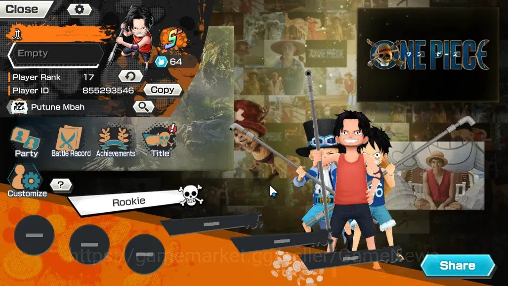 One Piece Bounty Rush Accounts Global|4 EX 2 MAX|TFE Marshal D.Teach,FZ Zephyr,Ko image 2
