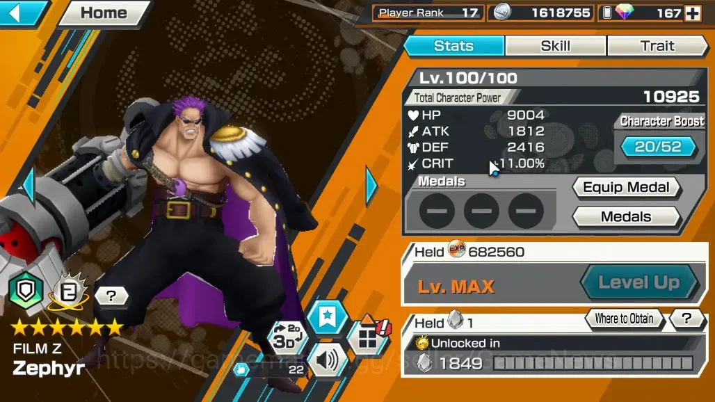 One Piece Bounty Rush Accounts Global|4 EX 2 MAX|TFE Marshal D.Teach,FZ Zephyr,Ko image 6