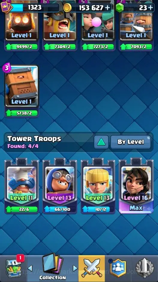 Clash Royale Accounts Mobile |KTL16|Trophy12831|Card121/121|5 Hero|25 Ev image 1