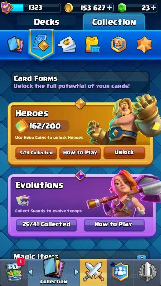 Clash Royale Accounts Mobile |KTL16|Trophy12831|Card121/121|5 Hero|25 Ev image 18