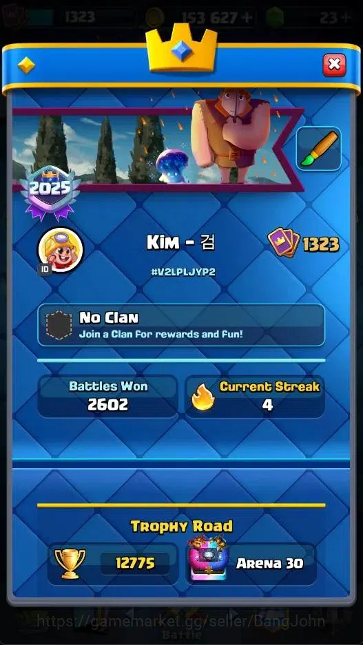 Clash Royale Accounts Mobile |KTL16|Trophy12831|Card121/121|5 Hero|25 Ev image 20