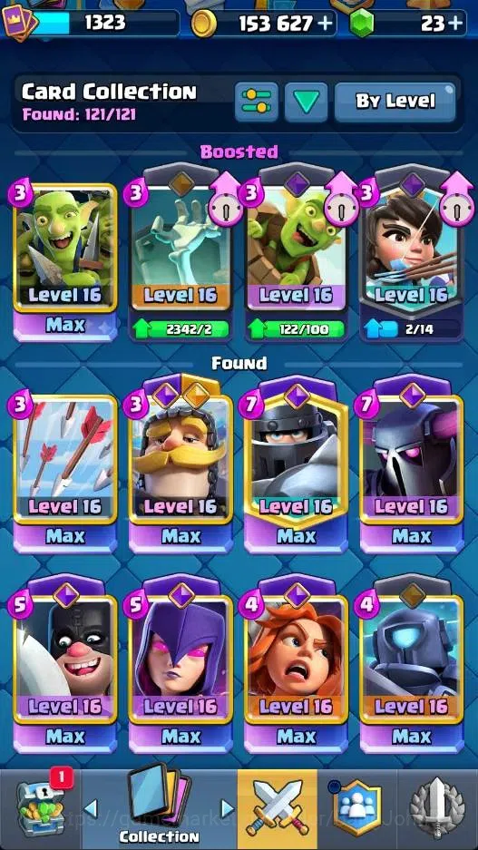 Clash Royale Accounts Mobile |KTL16|Trophy12831|Card121/121|5 Hero|25 Ev image 9