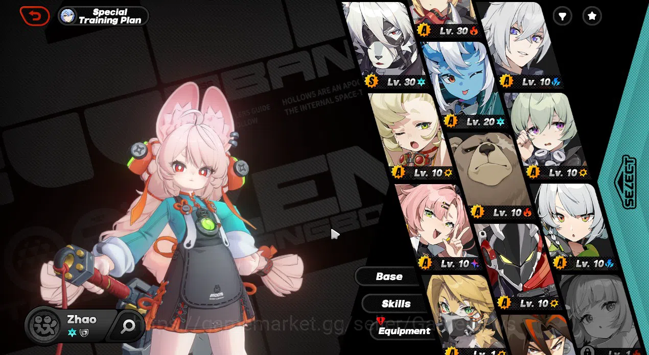 Zenless Zone Zero Accounts Starter ASIA|IK 33|S1 CH1|2 Limited[Lucia Elowen M2, Zhao]+3 Std 2S Bgboo|All Unset| Rate On|MC 3