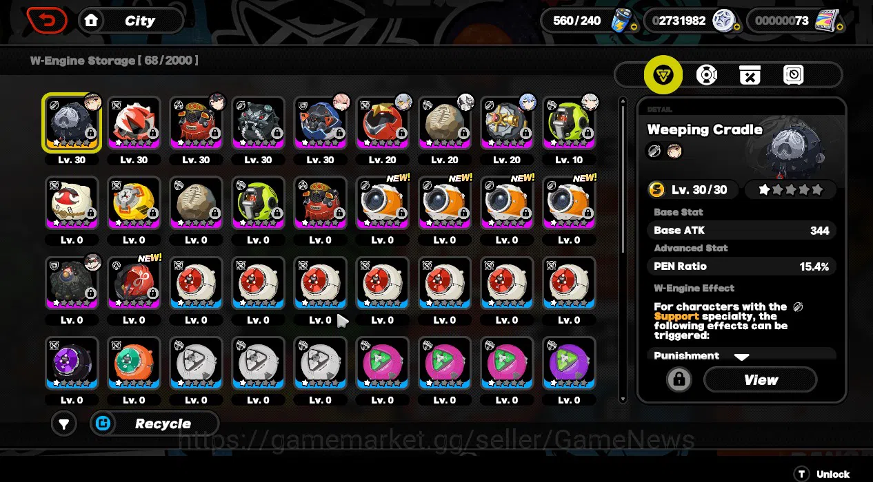 Zenless Zone Zero Accounts Starter ASIA|IK 33|S1 CH1|2 Limited[Lucia Elowen M2, Zhao]+3 Std 2S Bgboo|All Unset| Rate On|MC 5