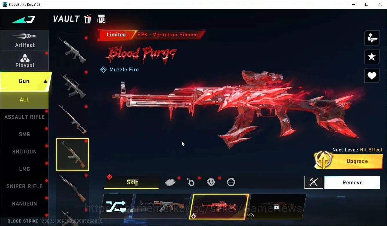 Blood Strike Accounts ASIA|ETERNAL DeAgle-Scorpion+Collab 7DS [M700-Eliz image 11