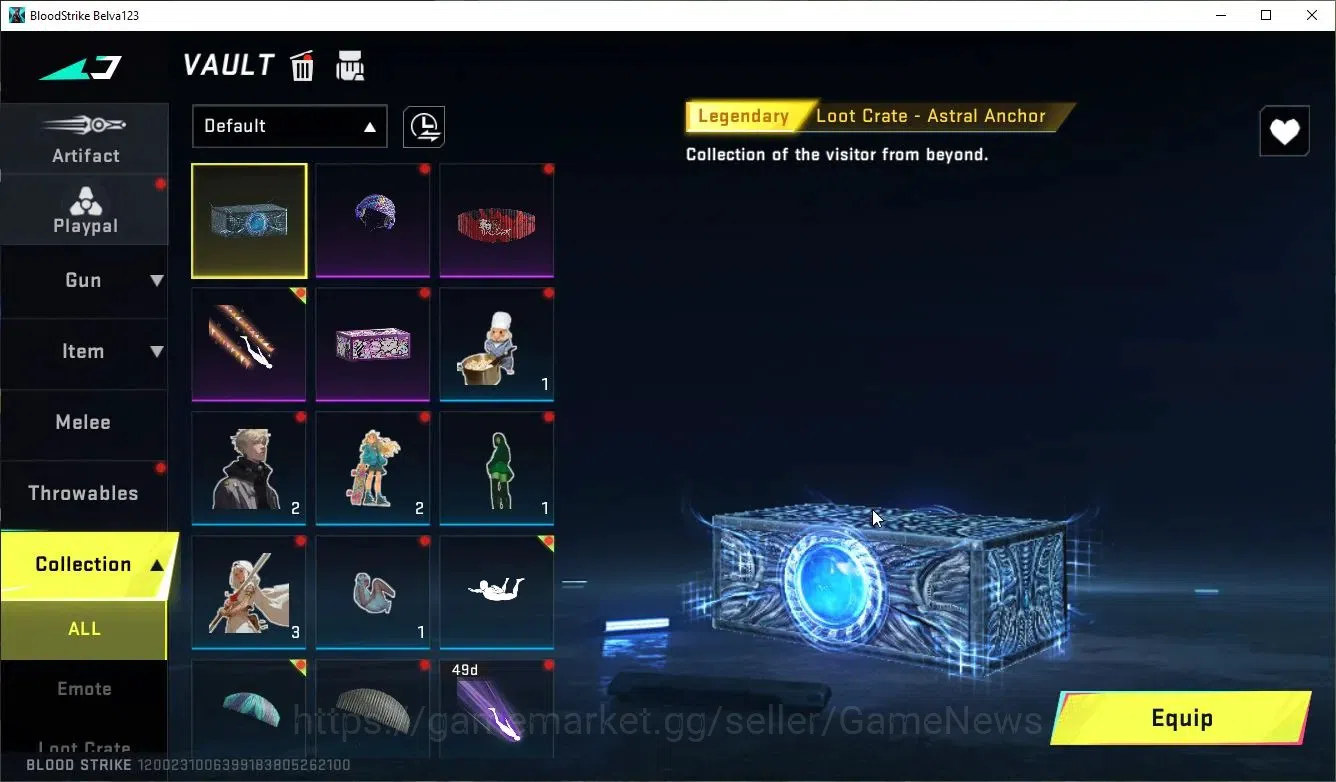 Blood Strike Accounts ASIA|ETERNAL DeAgle-Scorpion+Collab 7DS [M700-Eliz image 15