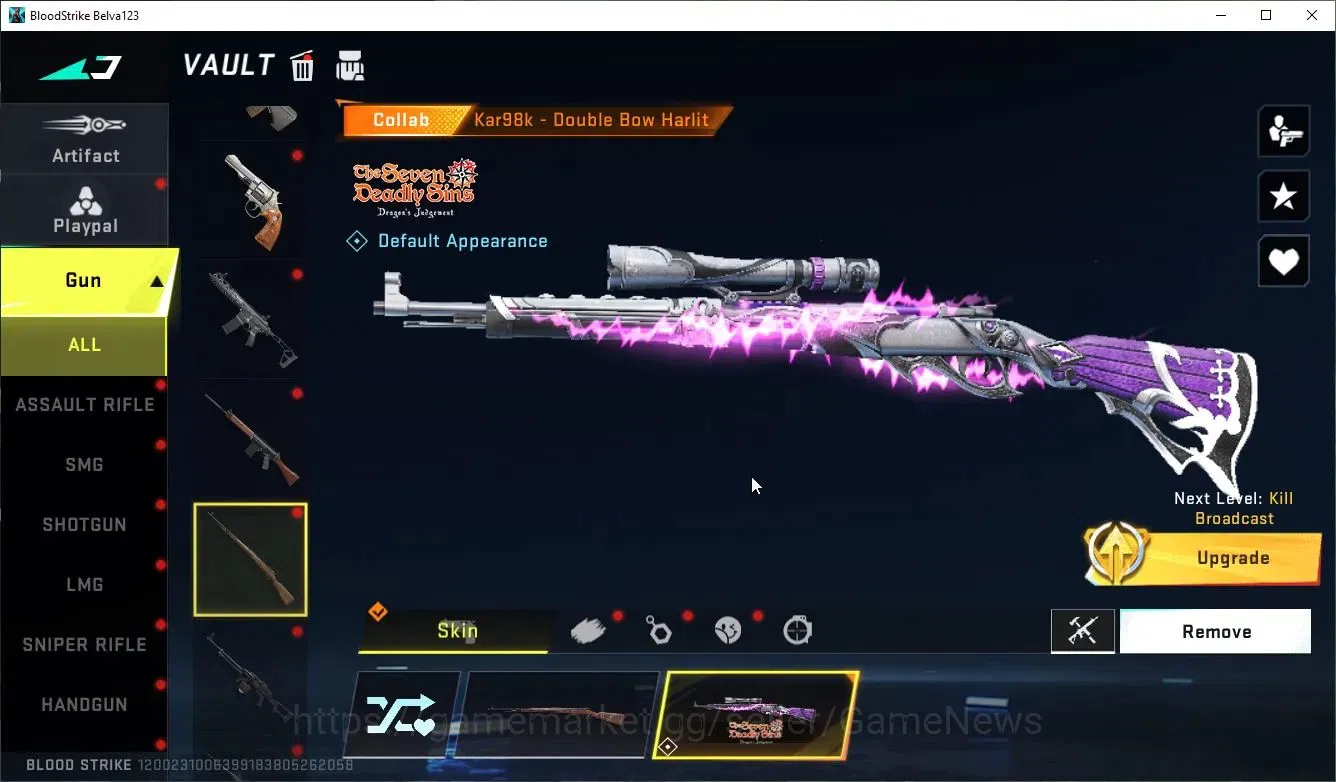 Blood Strike Accounts ASIA|ETERNAL DeAgle-Scorpion+Collab 7DS [M700-Eliz image 7