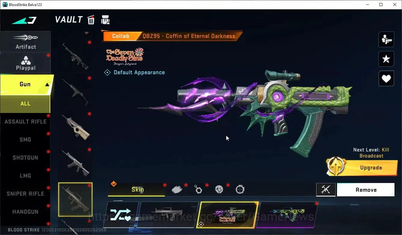 Blood Strike Accounts ASIA|ETERNAL DeAgle-Scorpion+Collab 7DS [M700-Eliz image 8
