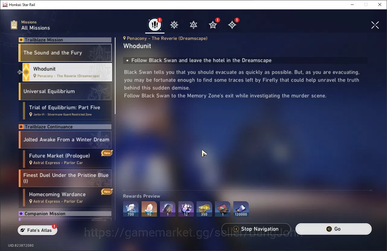 Honkai Star Rail Accounts Others ASIA TL60|14 Limit|Anaxa|Saber|Sunday|Luocha|Kafka|Black 12