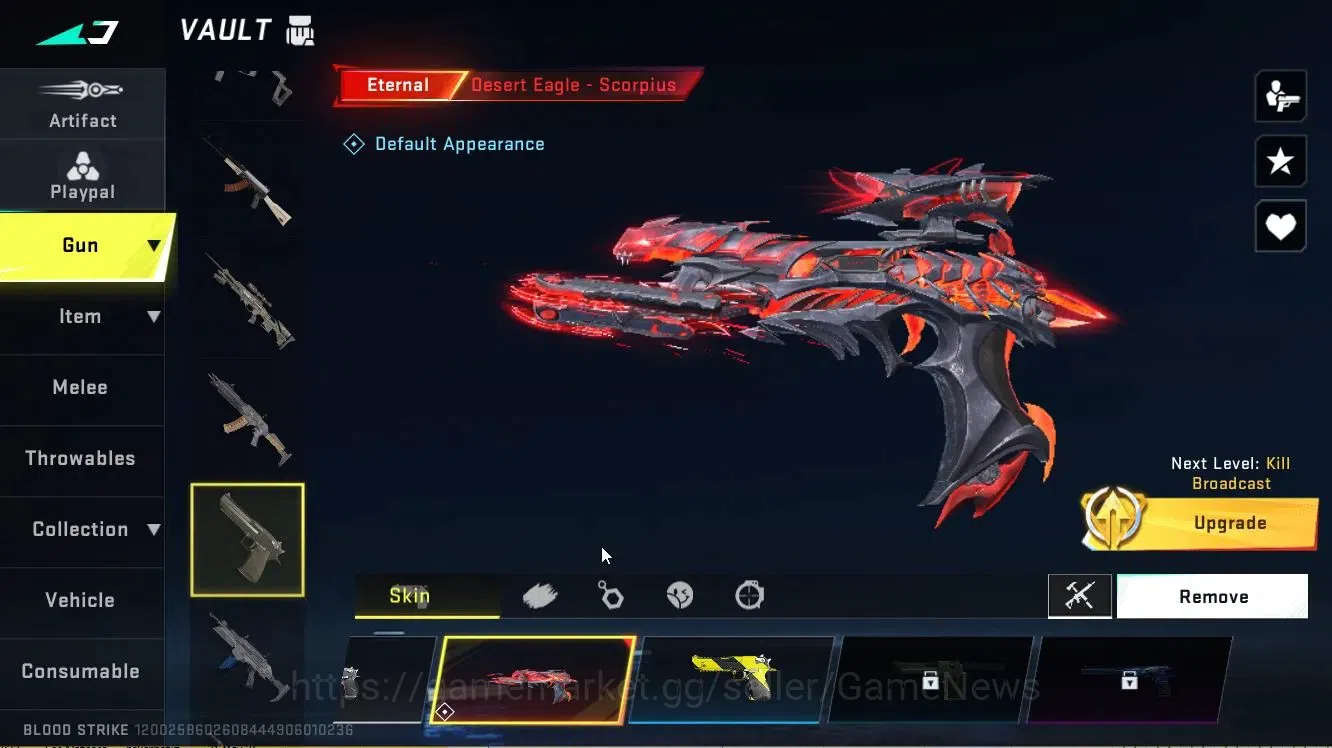 Blood Strike Accounts ASIA|ETERNAL DEagle|Colab TR[Takemichi,FN2000]+AOT image 14