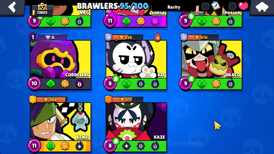 Brawl Stars Accounts Lv 213 72805 Trophy|95 Brawlers 1 Ultra Legends 35 image 12