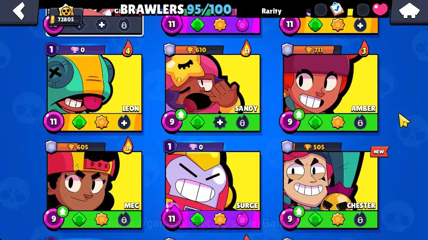 Brawl Stars Accounts Lv 213 72805 Trophy|95 Brawlers 1 Ultra Legends 35 image 13