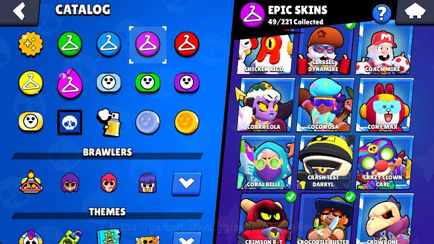 Brawl Stars Accounts Lv 213 72805 Trophy|95 Brawlers 1 Ultra Legends 35 image 17