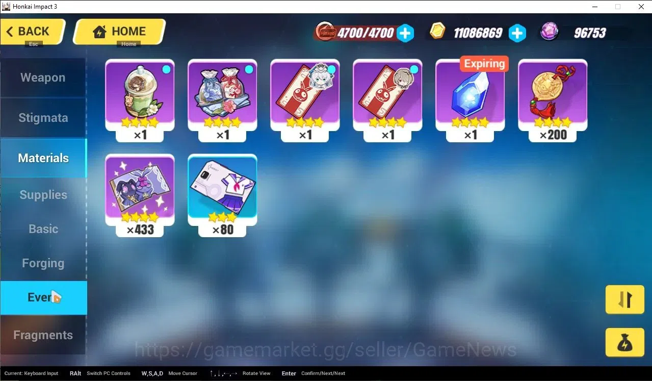 Honkai Impact 3rd Accounts Mid-Game SEA Lv64|2 Fullset (Raiden Mei Xentinel DC,Bronya Zaychik NEX) Theresa Apocalypse SI 11