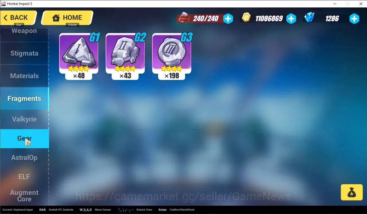 Honkai Impact 3rd Accounts Mid-Game SEA Lv64|2 Fullset (Raiden Mei Xentinel DC,Bronya Zaychik NEX) Theresa Apocalypse SI 13