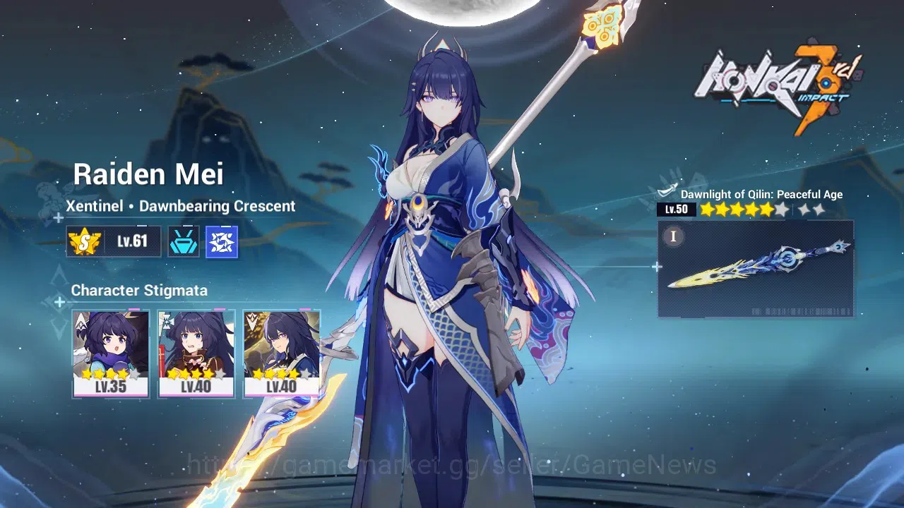 Honkai Impact 3rd Accounts Mid-Game SEA Lv64|2 Fullset (Raiden Mei Xentinel DC,Bronya Zaychik NEX) Theresa Apocalypse SI 18