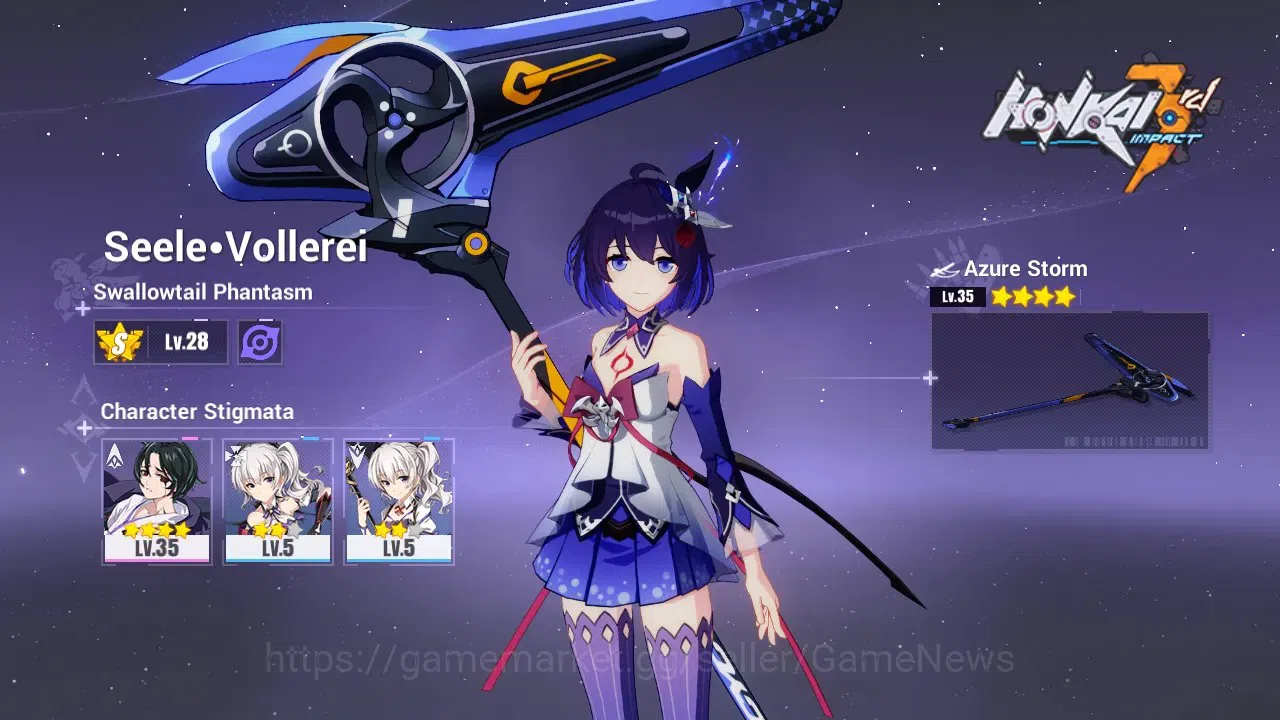 Honkai Impact 3rd Accounts Mid-Game SEA Lv64|2 Fullset (Raiden Mei Xentinel DC,Bronya Zaychik NEX) Theresa Apocalypse SI 19