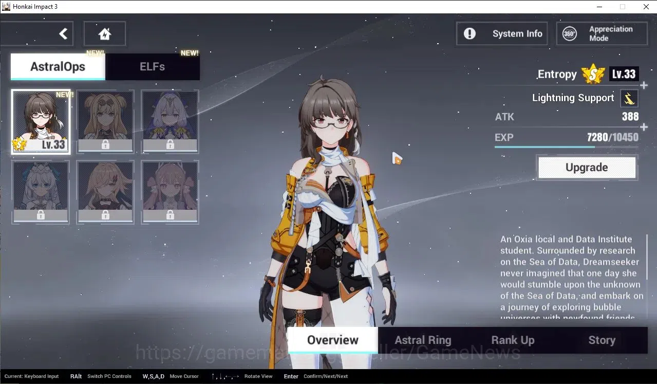 Honkai Impact 3rd Accounts Mid-Game SEA Lv64|2 Fullset (Raiden Mei Xentinel DC,Bronya Zaychik NEX) Theresa Apocalypse SI 2