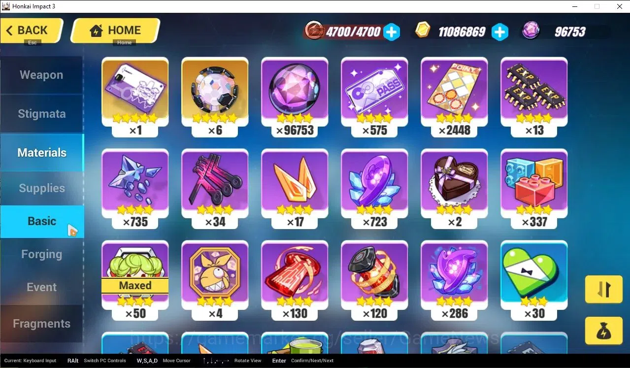 Honkai Impact 3rd Accounts Mid-Game SEA Lv64|2 Fullset (Raiden Mei Xentinel DC,Bronya Zaychik NEX) Theresa Apocalypse SI 9