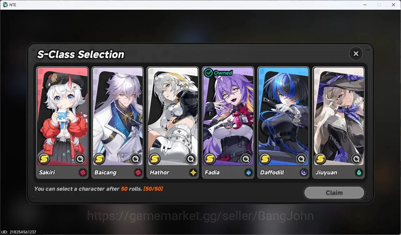 Neverness to Everness Accounts SEA | Starter Lv 3 | 2 SSR (Hotori,Fadia)+ 6 SR +  image 8