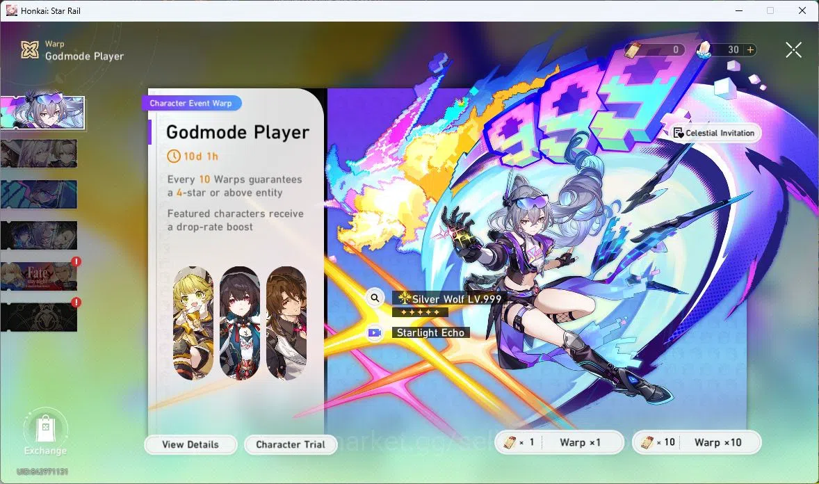 Honkai Star Rail Accounts ASIA | TL 35 | 4 LIMIT | CASTORICE | SILVER WOLF | image 4