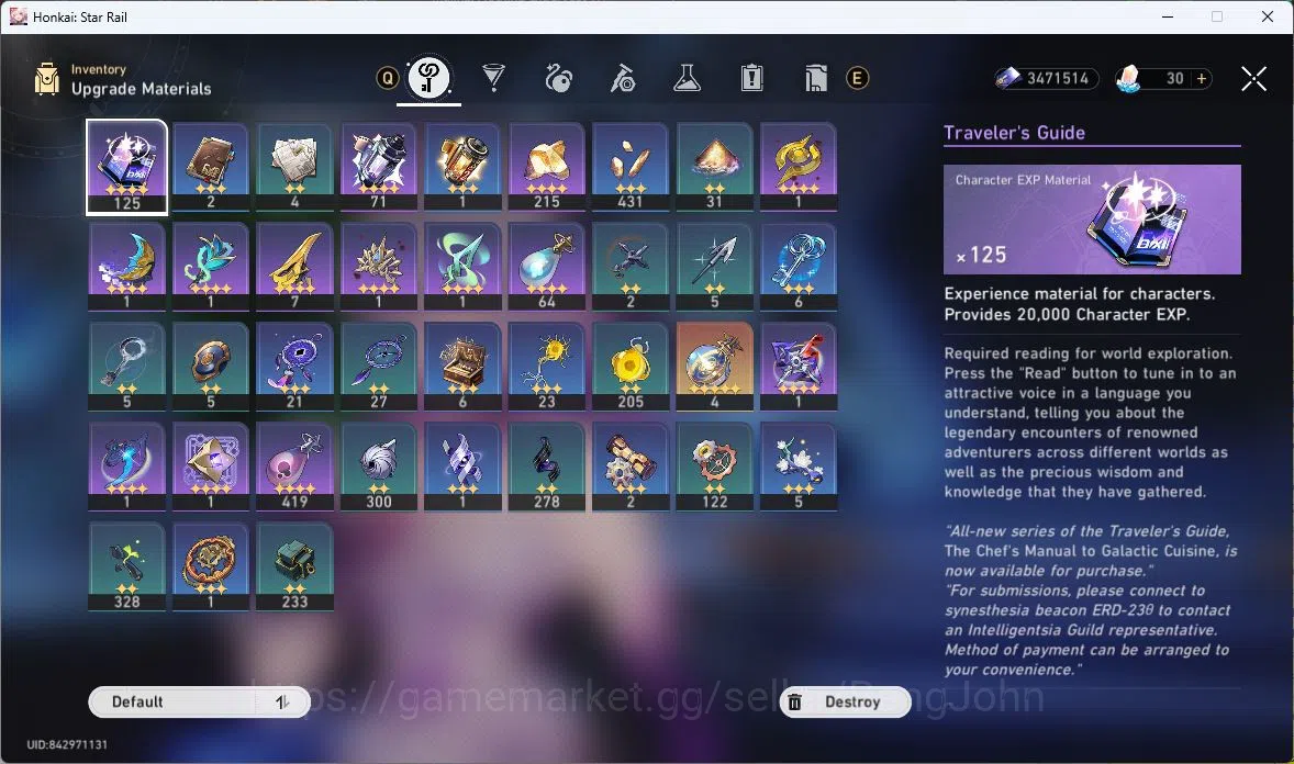 Honkai Star Rail Accounts ASIA | TL 35 | 4 LIMIT | CASTORICE | SILVER WOLF | image 6