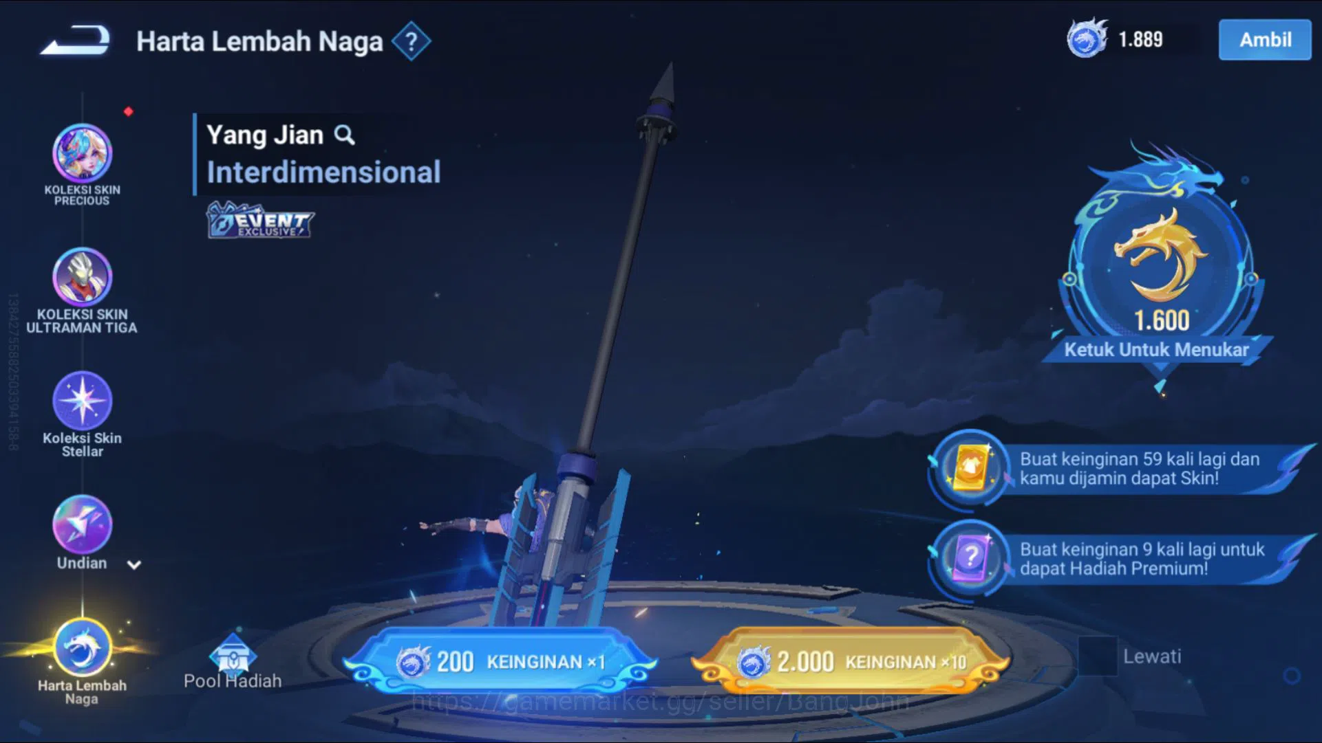 Honor of Kings Accounts [GLOBAL] 89 Heroes & 48 Skins | Horse 2026 Ying, M image 11
