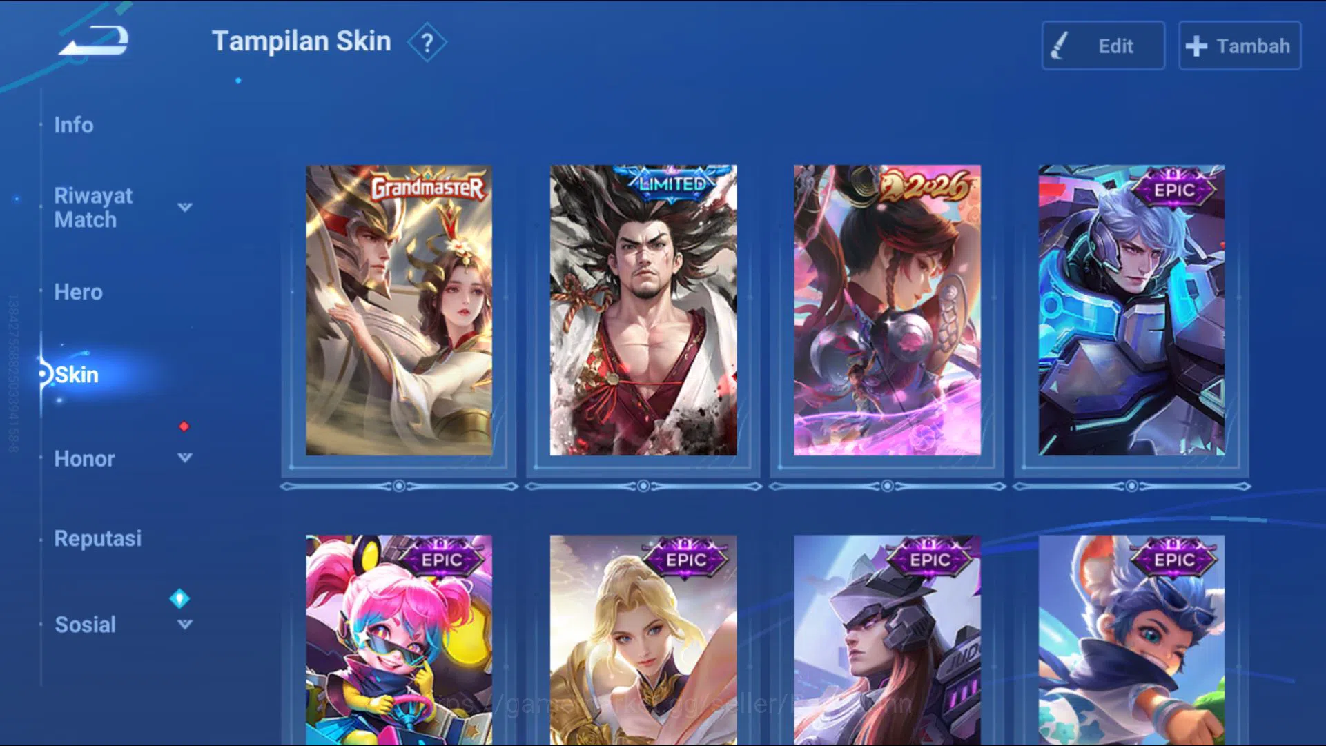 Honor of Kings Accounts [GLOBAL] 89 Heroes & 48 Skins | Horse 2026 Ying, M image 4